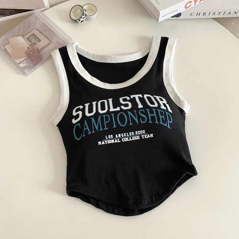 SOULSTAR Written Light Padded Vest/Camisole