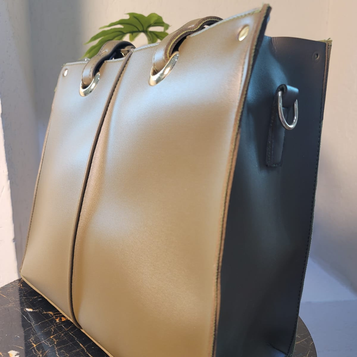 Elegant Bronze/Taupe Tote Bag Pakistan
