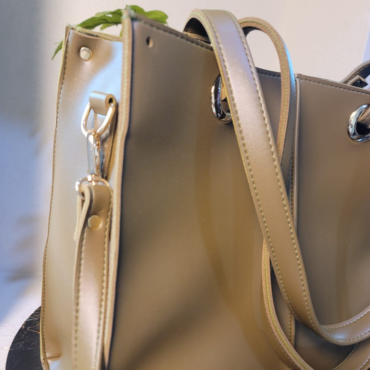 Elegant Bronze/Taupe Tote Bag Pakistan