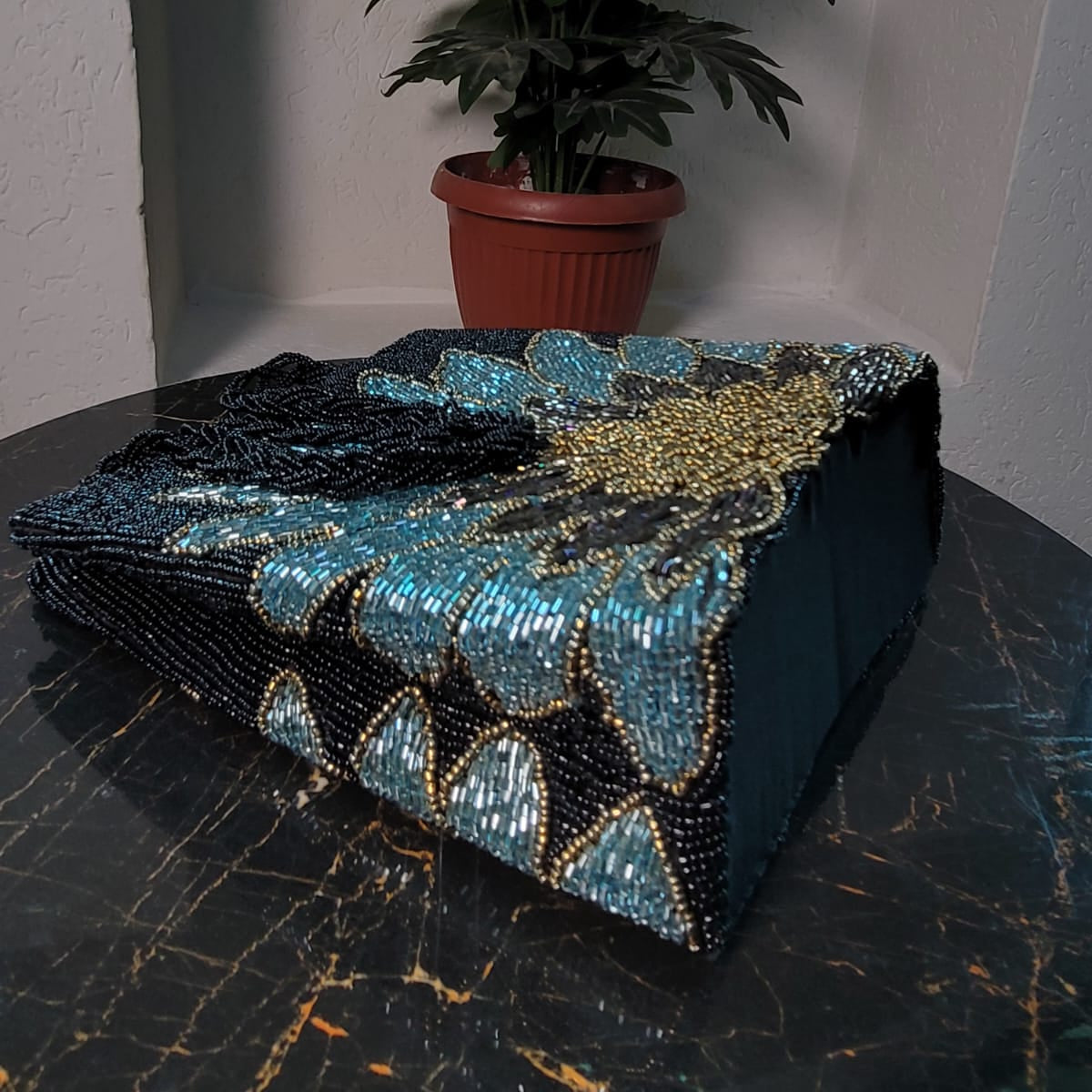 Art Deco Beaded Bag