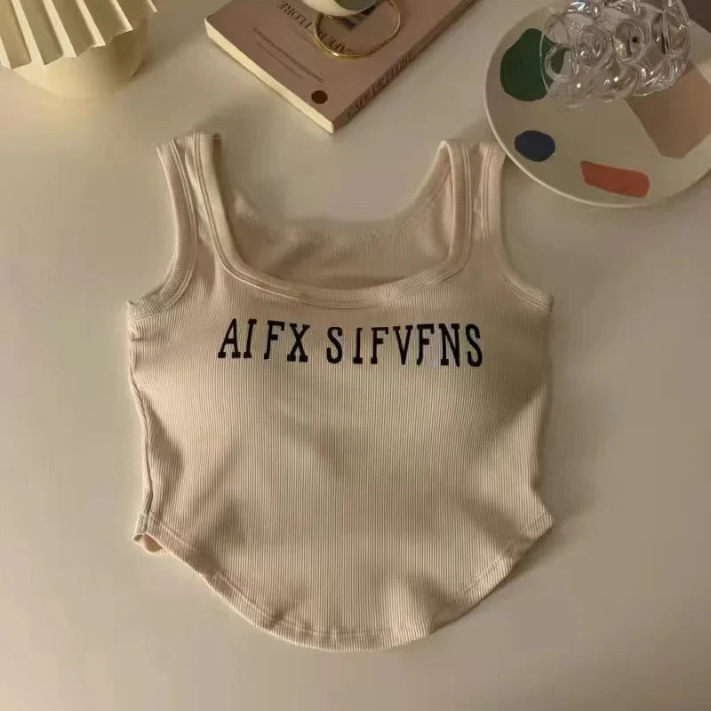 AIFX Written Light Padded Vest/ Camisole
