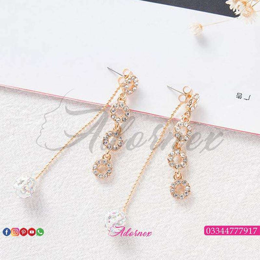 Stylish Long Drop Earring