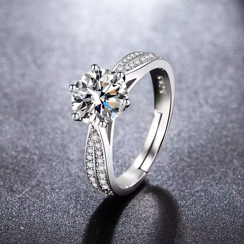 Solitaire Zircon Ring