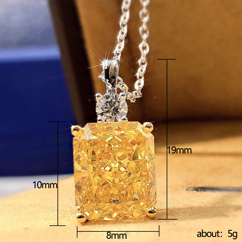 Yellow Sphene Pendant