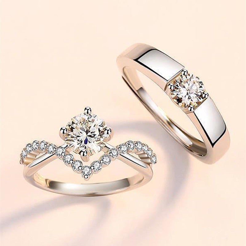 Adjustable Couple Ring