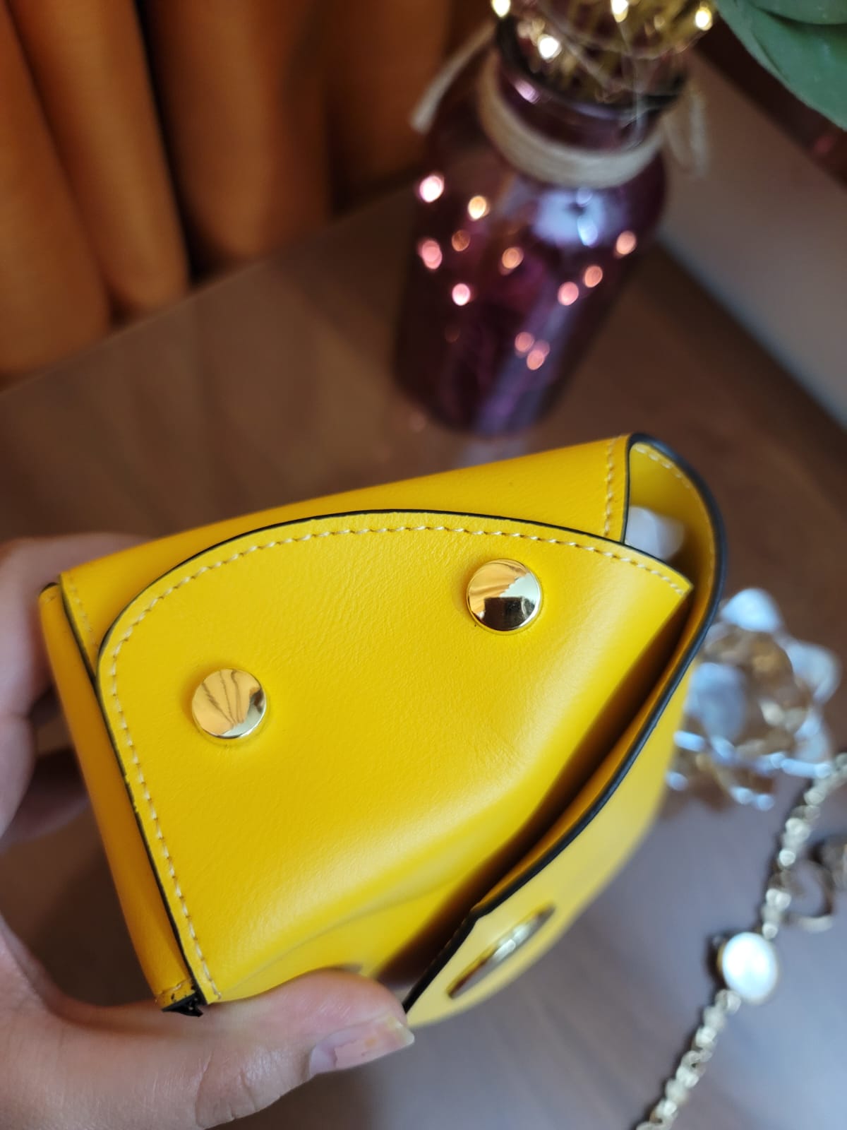 Yellow Crossbody Bag