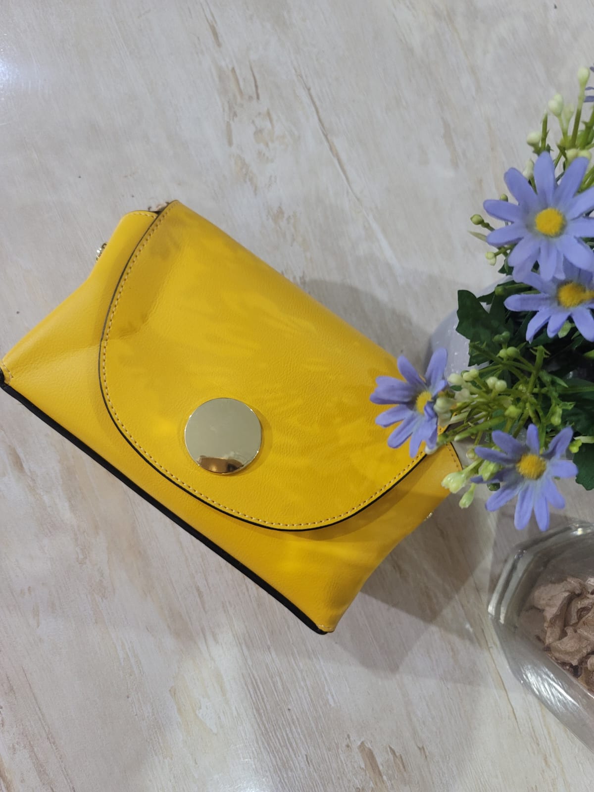 Yellow Crossbody Bag