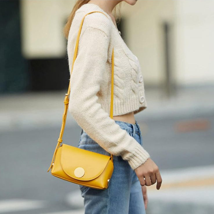 Yellow Crossbody Bag