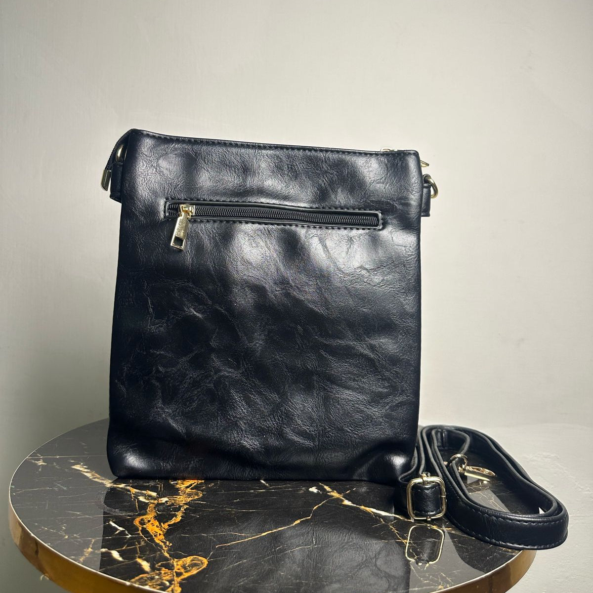 Versatile Crossbody Bag with Tassel