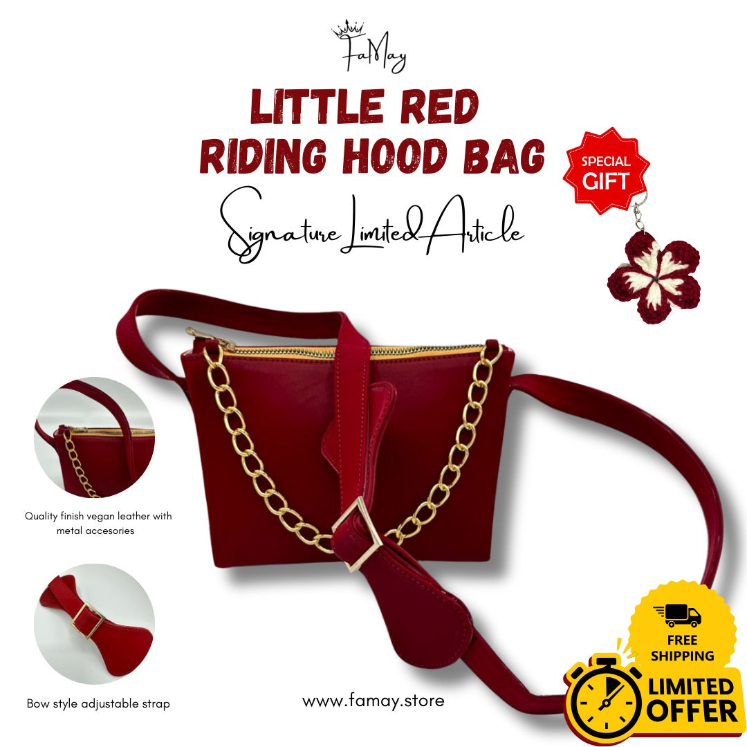 Little red riding hood bag